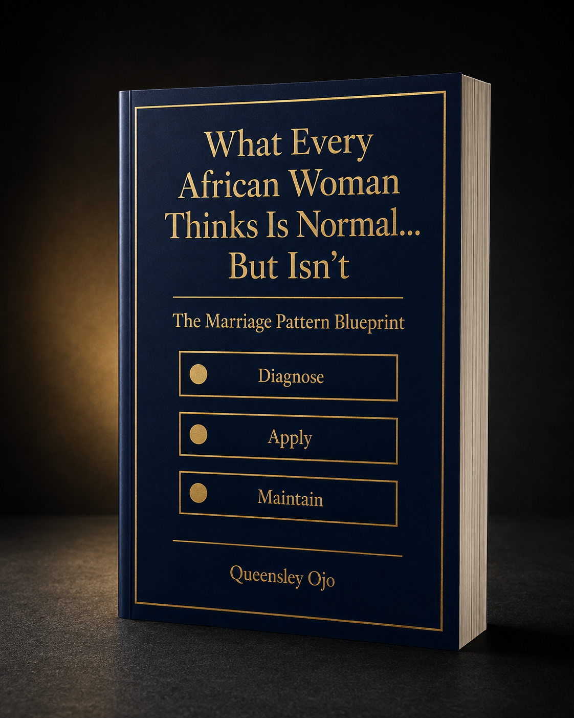 What Every African Woman Thinks Is Normal But Isn't - Product Cover Mockup